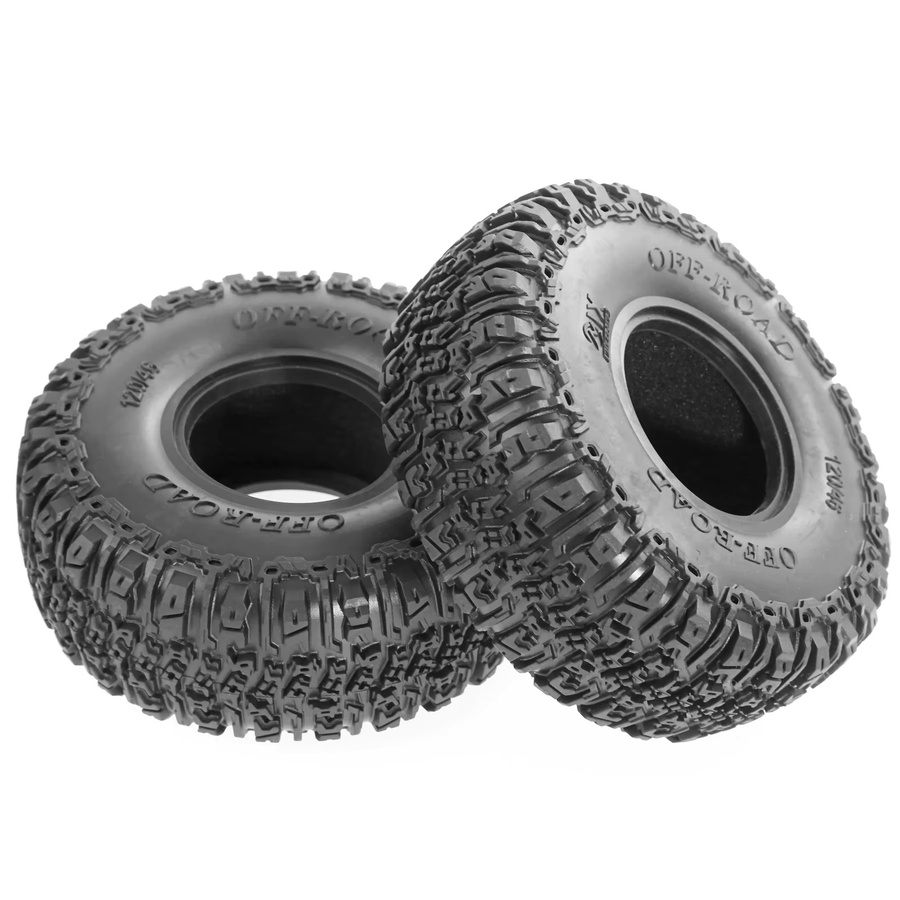 Axial RC Crawler Reifen, 1:10, Schwarz, Gummi - Bild 3
