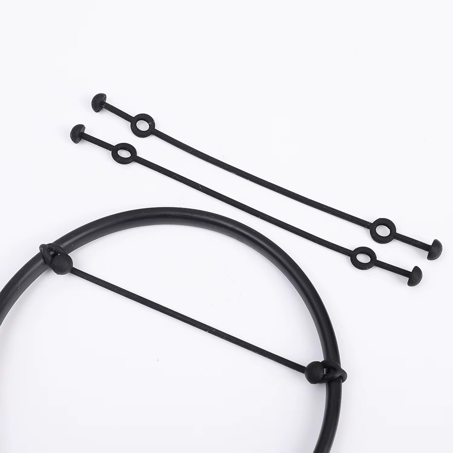 BAPPSUS Verstellbares Bluetooth Kopfhörer Lanyard Dehnbares Halsband für Kopfhörer in Schwarz - Bild 2