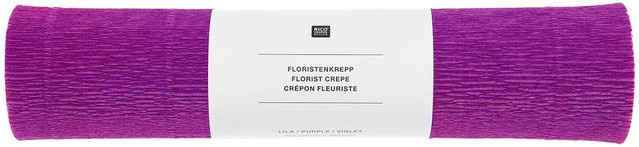 Rico Design Paper Poetry Floristenkrepp in Lila - Bild 1