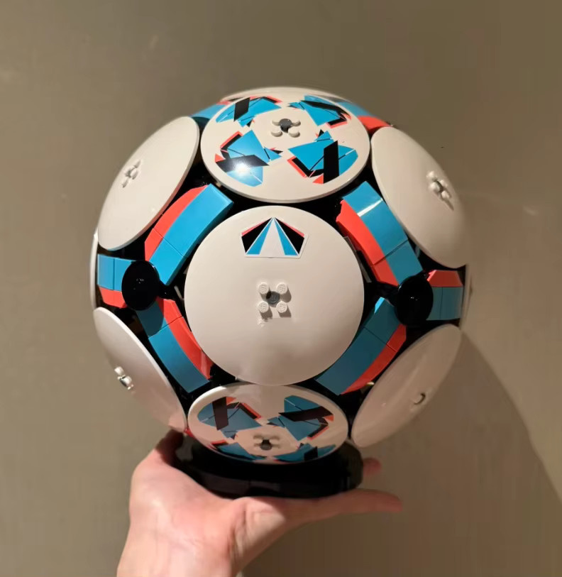 Hot Toys Fußball-Bausteine, mit LED-Beleuchtung, 1498 Teile - Bild 5