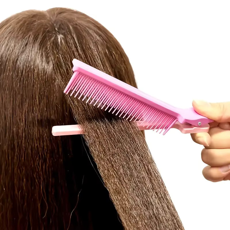 Multifunktionaler Salon Friseur Kamm mit Clips und Ratte - Bild 4