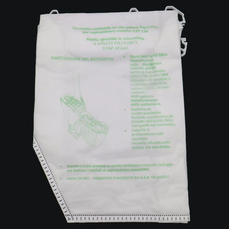 Vorwerk Staubbeutel in Weiß für VK135 VK136 FP135 FP136 Kobold 135 und VK369 Kobold 136 - Bild 2