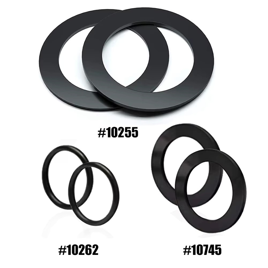Intex O-Ring Dichtung Ersatzset aus Gummi für Schwimmbad Ausrüstung, Schwarz - Bild 5