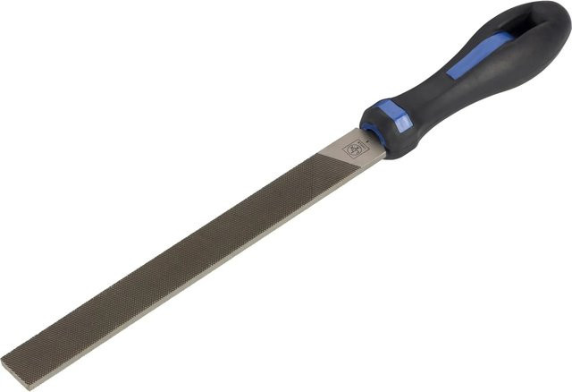 LUX-TOOLS Werkstattfeile flach in Silber, Länge: 200 mm - Bild 1