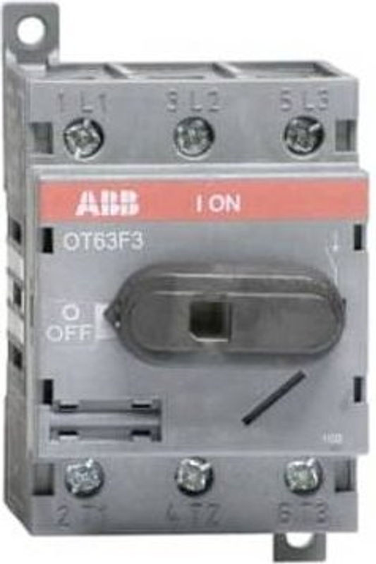 ABB Lasttrennschalter OT63F3 3-polig 63A grau - Bild 2