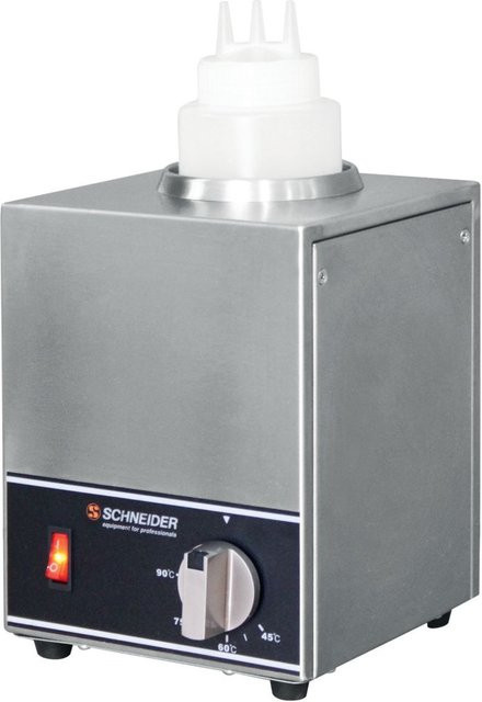 Schneider Elektrischer Flaschenwärmer 1-fach in Silber aus Edelstahl, Volumen: 0,95 l, B: 21 cm, H: 33 cm - Bild 1