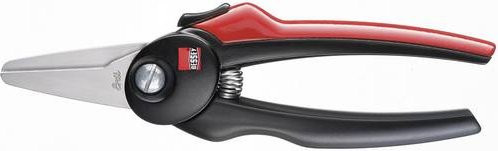 Bessey Combi-Schere gerade D47-2 aus Edelstahl in Rot, Länge: 140 mm - Bild 1