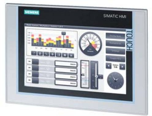 Siemens 6AV2124-0JC01-0AX0 SPS-Display mit Profinet in Grau - Bild 1