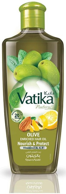 Vatika Naturals Haaröl Olive, 180 ml, Aloe Vera - Bild 1