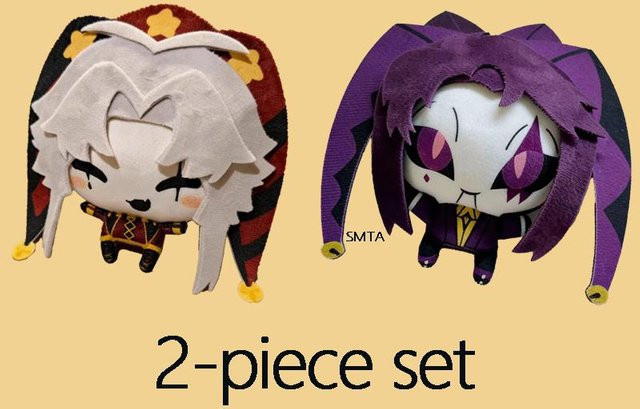Yiran Health & Beauty Freak Circus Anime Pierrot, Plüschtier, 12cm, ab 18 Jahren - Bild 1