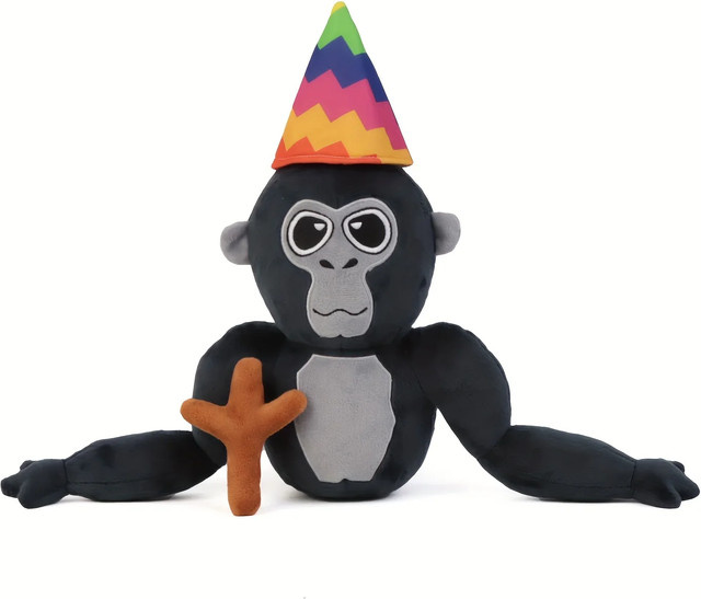 Hateemo Gorilla Tag Plüschtier Bunt / Mehrfarbig - Bild 1