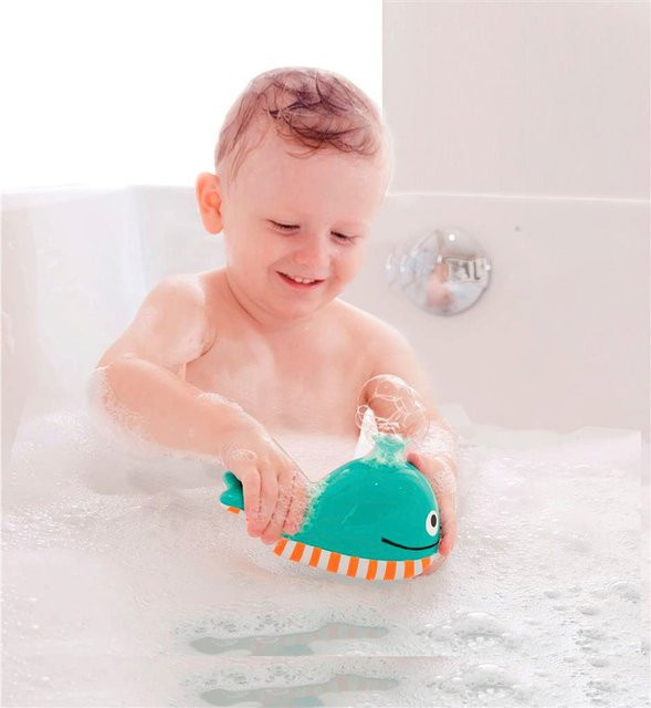 Hape Seifenblasen-Wal, Badespielzeug, ab 1,5 Jahre - Bild 1