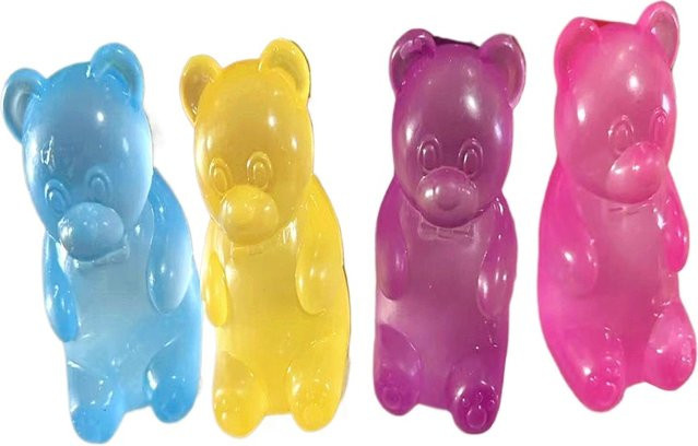 Hot Toys Glänzender Bär Fudge-Extrusions-Spielzeug-Jelly-Bean-Riesenbonbon, Fidget-Spielzeug - Bild 1