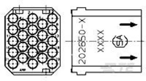 TE Connectivity G Series Produkt 202650-4 - Bild 1