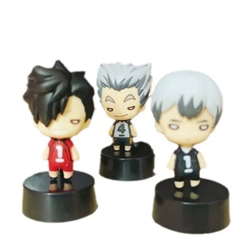 Bandai Haikyuu Chibi Nendoroid Figuren, 5 Stile, Oikawa Tooru, Tsukishima Kei - Bild 3