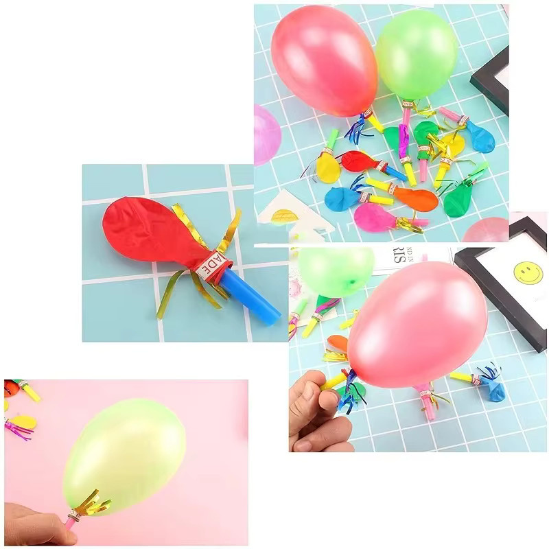 Meade Pfeifenballons, bunt, 50-teiliges Set - Bild 2