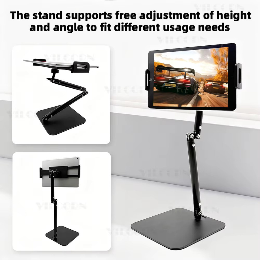 VILCORN Verstellbarer Desktop-Ständerhalter für Nintendo Switch OLED, Switch 2 und NS Lite in Schwarz - Bild 4