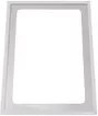 Ultradex Selbstklebetasche DIN A4 transparent grau aus Kunststoff mit Prägung - Bild 1