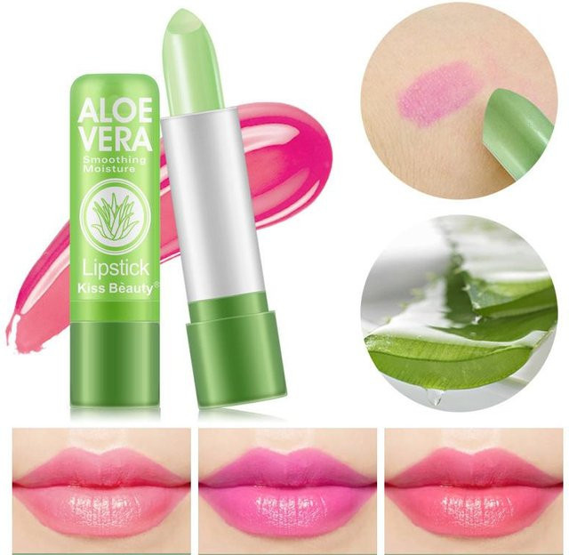 South Moon Lippenstift Aloe Vera Farbwechsel Lippenbalsam, 3.5g, beige - Bild 1
