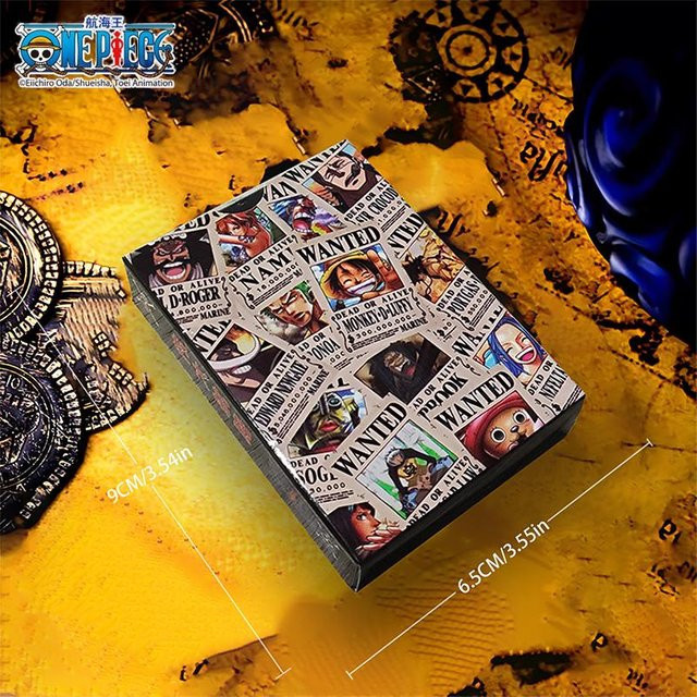 Yiran toy One Piece Anime Steckbrief Spielkarten Poker 1-teiliges Set - Bild 1