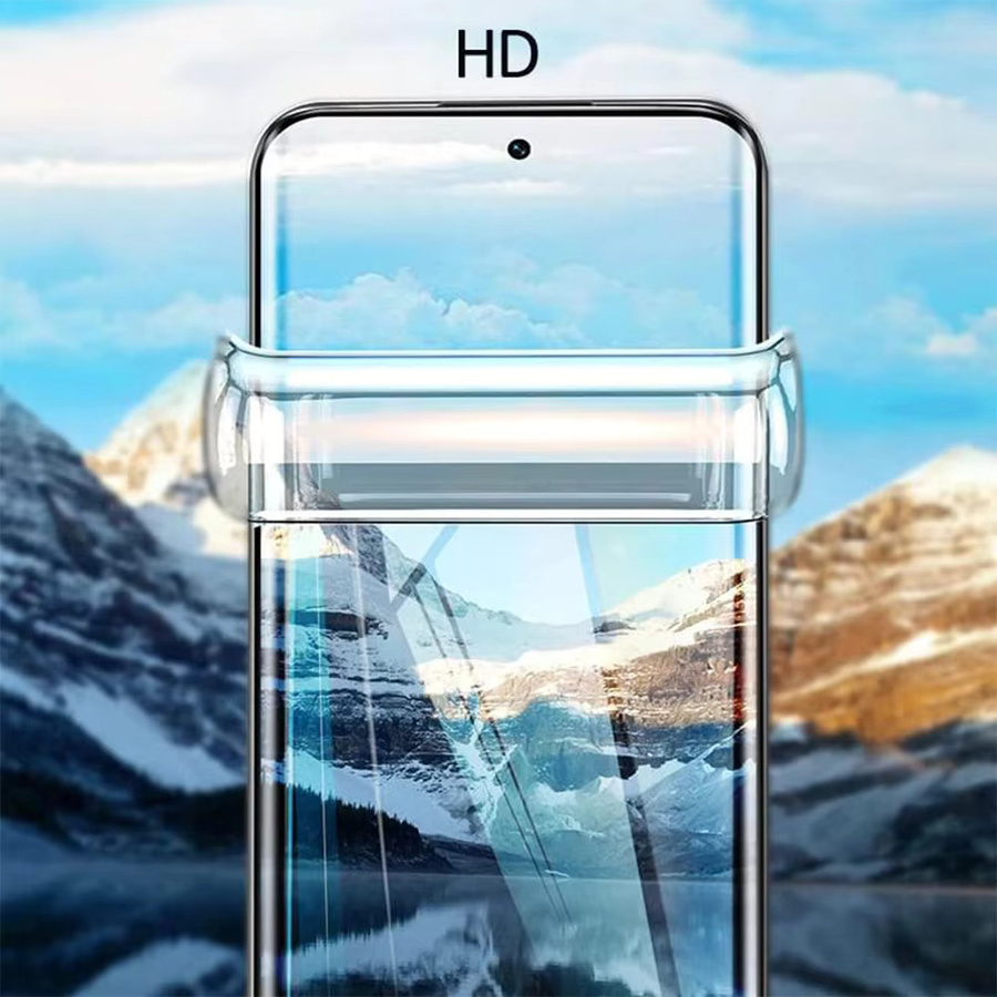 Panglam 5 Stück HD Hydrogel-Displayschutzfolie für Samsung Galaxy S22 S23 S24 S25 S26 Ultra, transparent, Vollbildschutzfolie - Bild 3