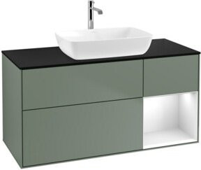 V&B Waschtischunterschrank Finion in Weiß lackiert, Breite: 120 cm, Tiefe: 50,1 cm, Höhe: 50,1 cm - Bild 1