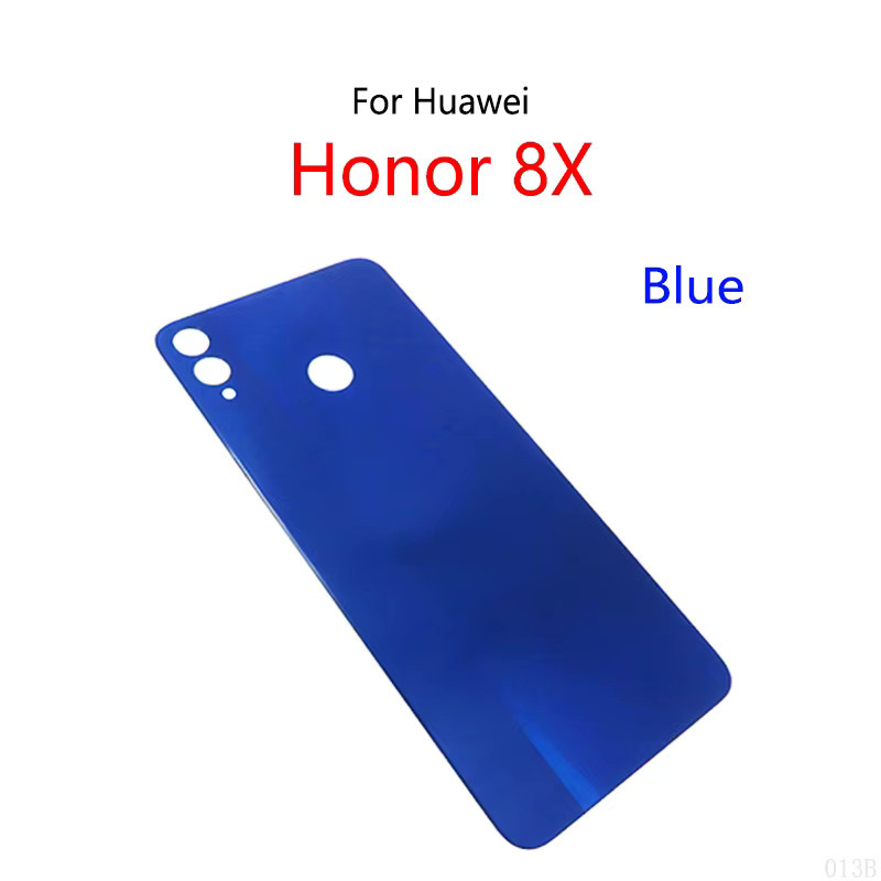 Huawei Honor 8X Akku-Rückabdeckung in Blau als Glaspanel-Gehäuse Ersatzteil - Bild 2