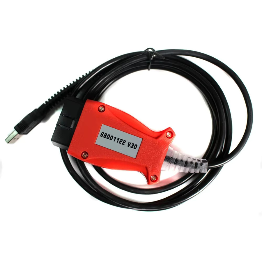UCDS Pro+ Auto-OBD2-Scannerkabel-Adapter für Ford mit 35 Token Software Version 1.27.001 in Rot - Bild 4
