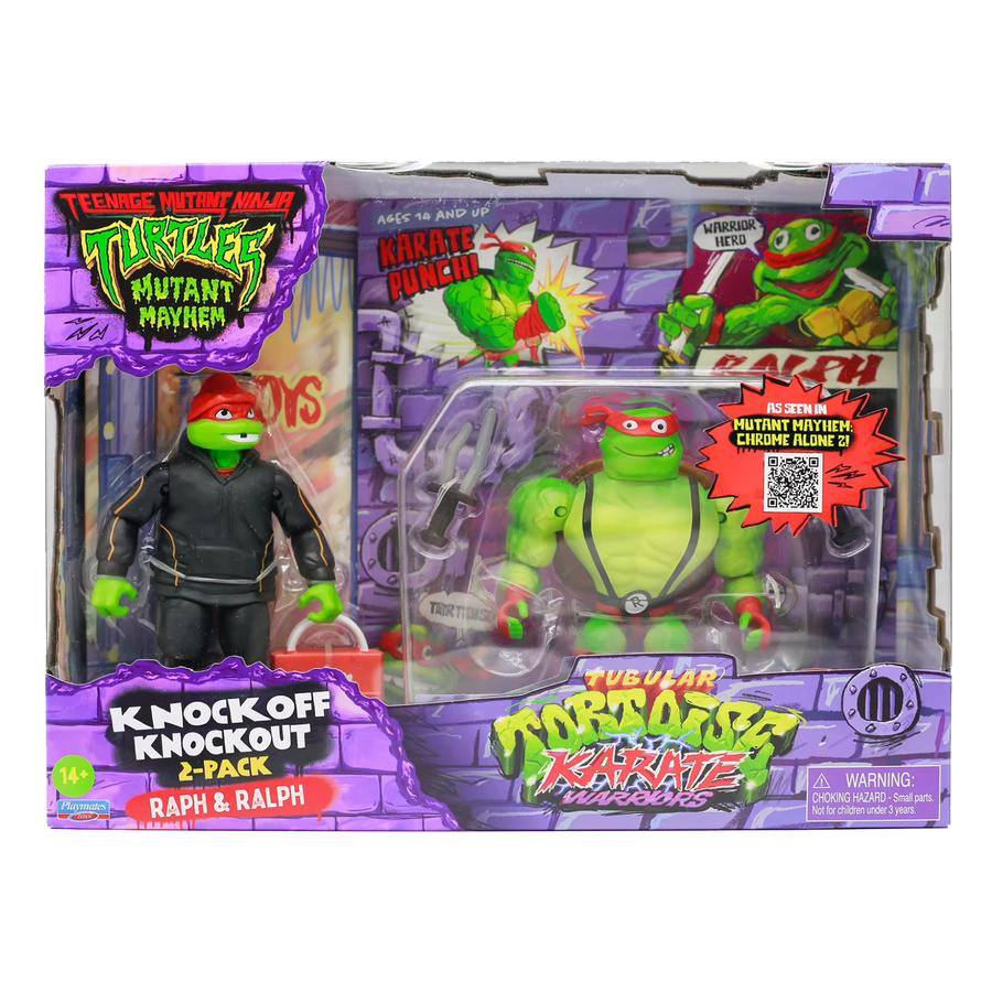 Playmates Teenage Mutant Ninja Turtles Mutant Mayhem Karate Warriors Actionfiguren-Kollektion, Set / Bundle, ab 14 Jahren - Bild 3