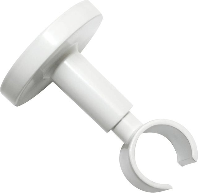 Gardinia Deckenträger Chicago für Ø 20 mm in Weiß, Tiefe: 6 cm - Bild 1