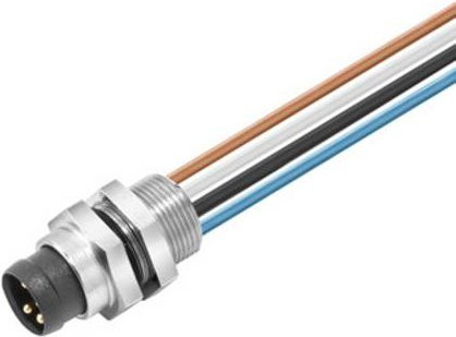 Weidmüller Sensor-Aktor-Einbausteckverbinder M8 Stecker, 4-polig, Multicolor - Bild 1