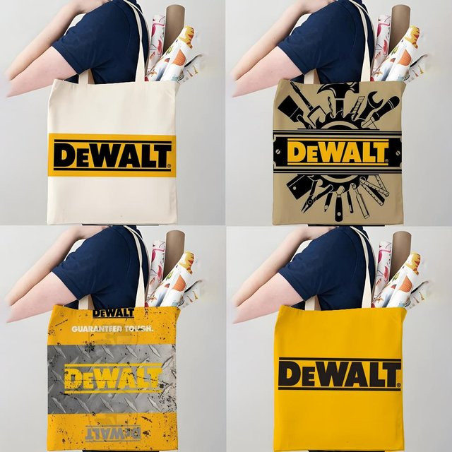 DeWalt Werkzeugkoffer aus Canvas in Weiß mit Tragegriffen - Bild 1