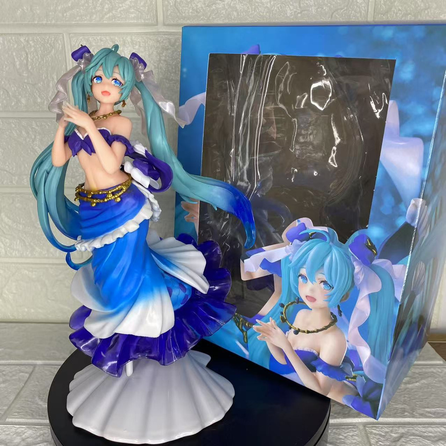 Yiran toy 1 Hatsune Miku Meerjungfrau Ozean Tischdekoration PVC - Bild 3