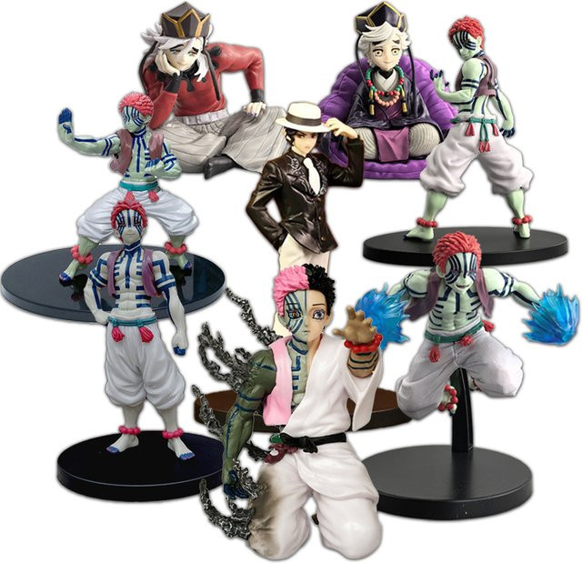 Bandai Demon Slayer Akaza Hakuji Action-Figur, Einzelfigur, Kunststoff - Bild 1