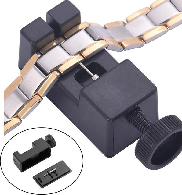 FancyWrist Uhrenarmband-Entferner-Set, Edelstahl, Schwarz, Unisex - Bild 1