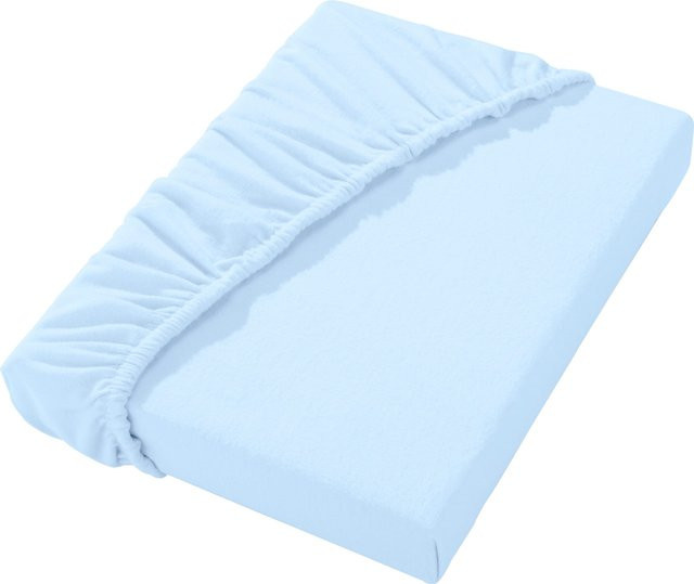 Dormisette Betttuch aus Baumwollflanell in Blau für Erwachsene - Bild 1