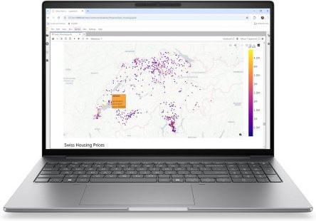 HP ZBook 8 G2a Laptop Silber mit AMD Ryzen AI 7 PRO 450, 40,64 cm WUXGA Display, 32GB RAM, 512GB SSD und Windows 11 Pro - Bild 1
