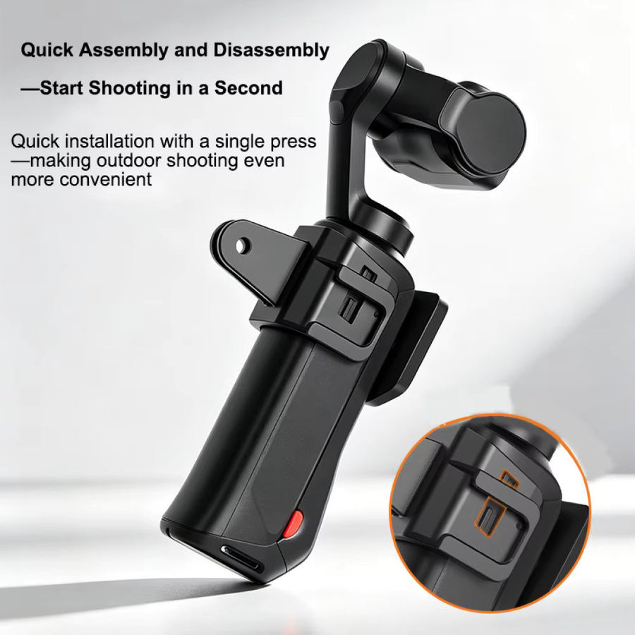 Insta360 Luna Ultra Multifunktions-Erweiterungsrahmen mit Schnellverschluss und zwei Cold-Shoe-Halterungen, Schwarz, 11 g - Bild 4