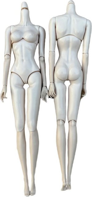 MENGFAN Figuren Körper, 1/6, 30 cm, Weiß, bewegliche Gelenke - Bild 1