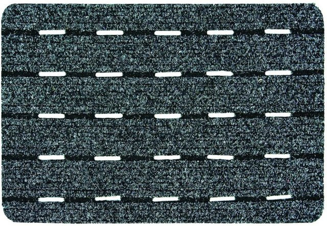 Astra Türmatte Perfo Rips aus Polypropylen in Anthrazit, B/B: 40 x 60 cm - Bild 1