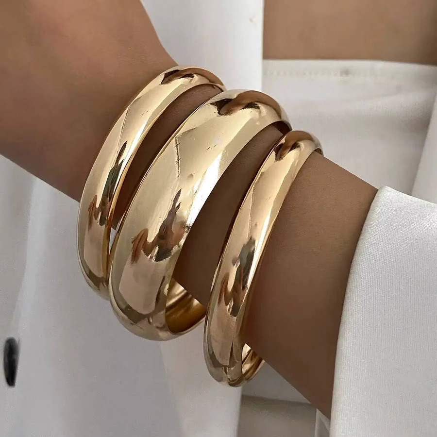 Lacteo Armbänder, Gold, Damen, Retro Punk - Bild 2