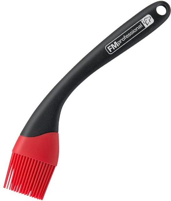 FMprofessional Profi-Grillpinsel aus Silikon in Rot, Länge: 22 cm - Bild 1