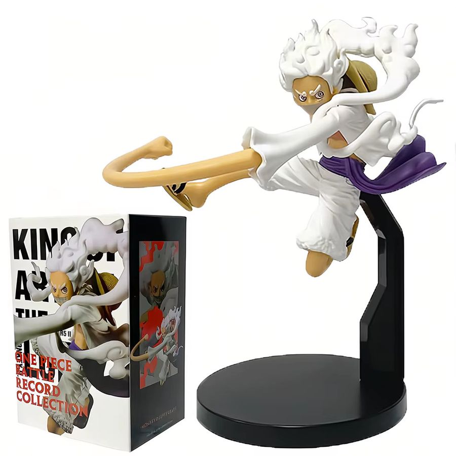 Bandai One Piece Anime Figur Sonnengott Nika Ruffy aus PVC als Desktop Ornament - Bild 3