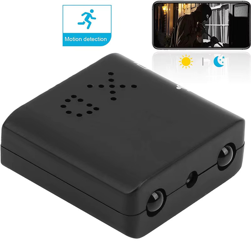 Mini WiFi Sicherheitskamera mit Full HD 1080p, Nachtsicht und wasserdichter Action-Kamera Funktion in Schwarz - Bild 5