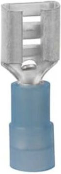 ABB 7TCA301110R0061 Flachsteckhülse aus Messing in Blau - Bild 1