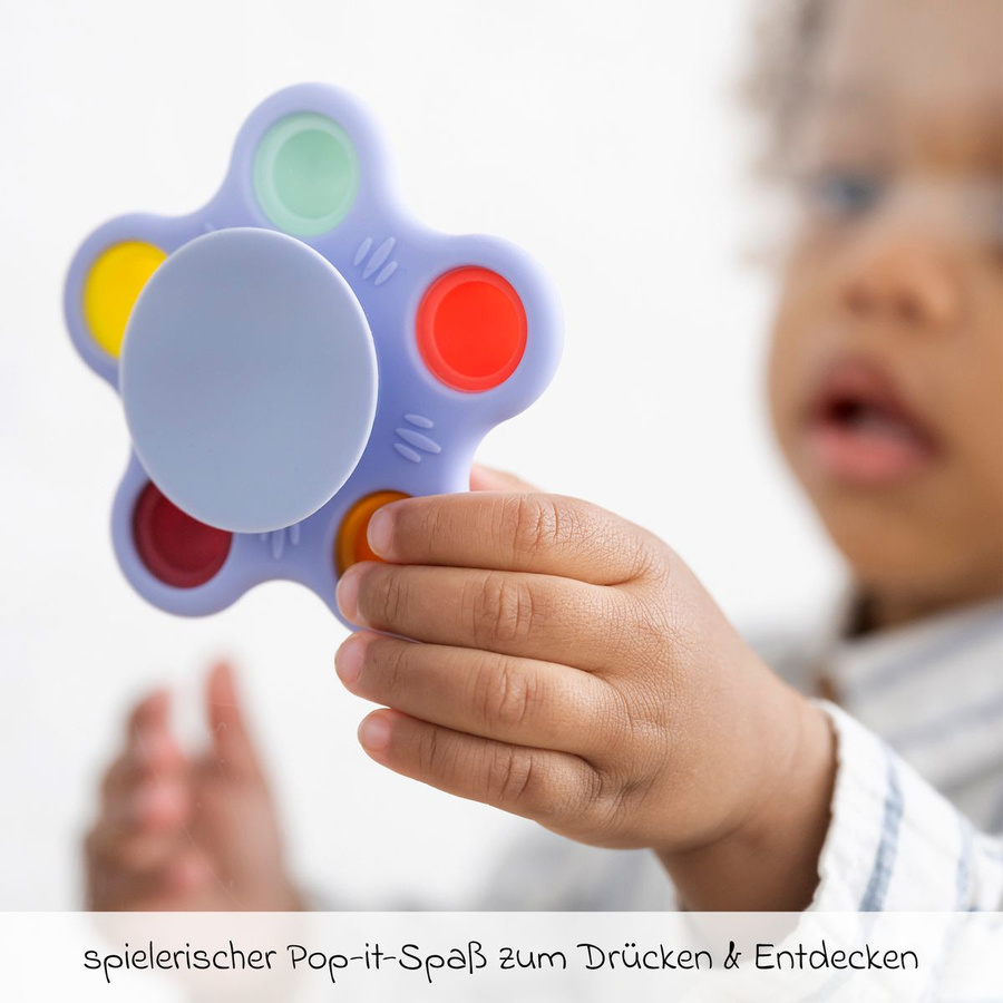 Nattou Pop-It Spinner Drehspielzeug, Bunt / Mehrfarbig, Silikon - Bild 2