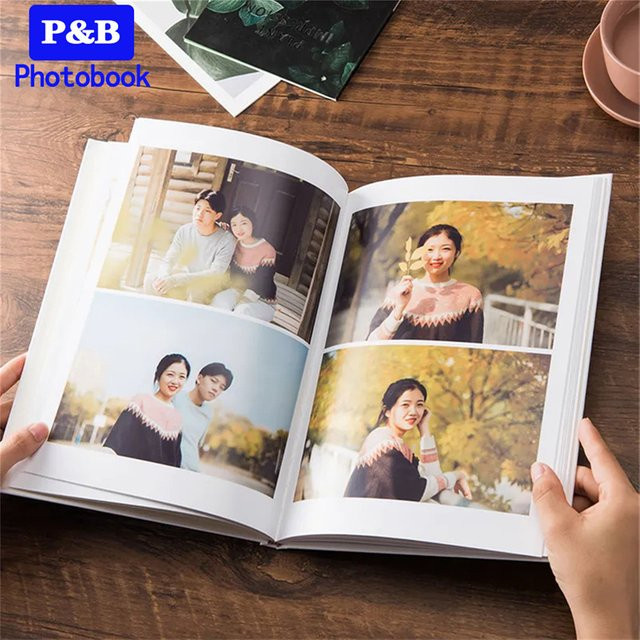 Personalisiertes 12-Zoll DIY Fotoalbum in Weiß als Souvenirbuch für Hochzeiten, Reisen und besondere Anlässe, Höhe: 30,48 cm - Bild 1