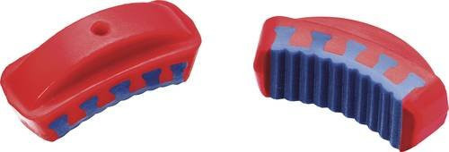 Knipex 81 19 250 V02 Kunststoffeinsätze 2K in Rot für 81 11 250 und 81 13 250, 2 Paar - Bild 1