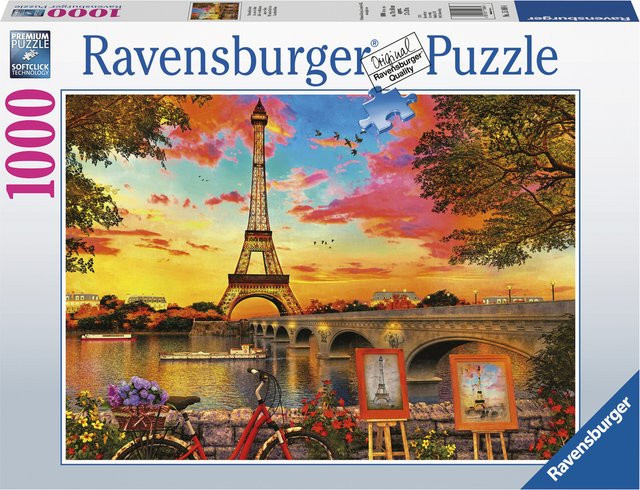 RAVENSBURGER Puzzle Abendstimmung in Paris 1000 Teile ab 14 Jahren - Bild 1