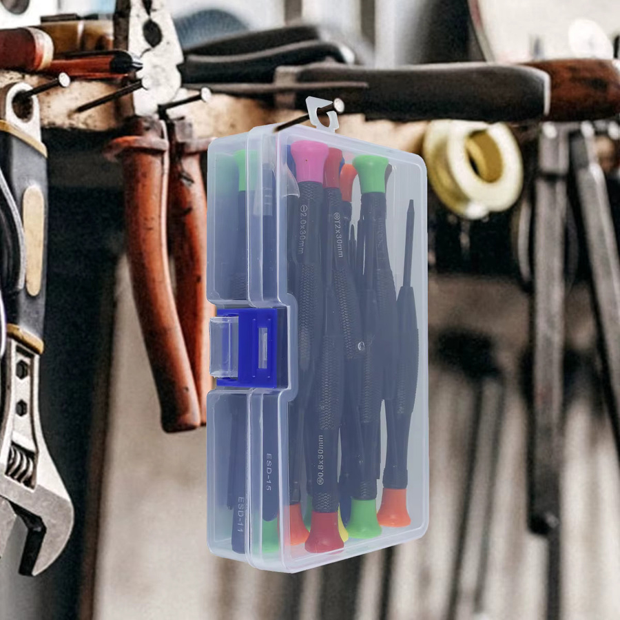 Toorise Magnetisches Multifunktions-Schraubendreher-Set in Mehrfarbig für die Reparatur von Uhren, Brillen und Telefonen - Bild 4